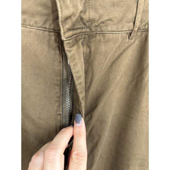 Good American Good Skate Trouser Wide Leg Pants Cotton Size 18 - Picture 9 of 9